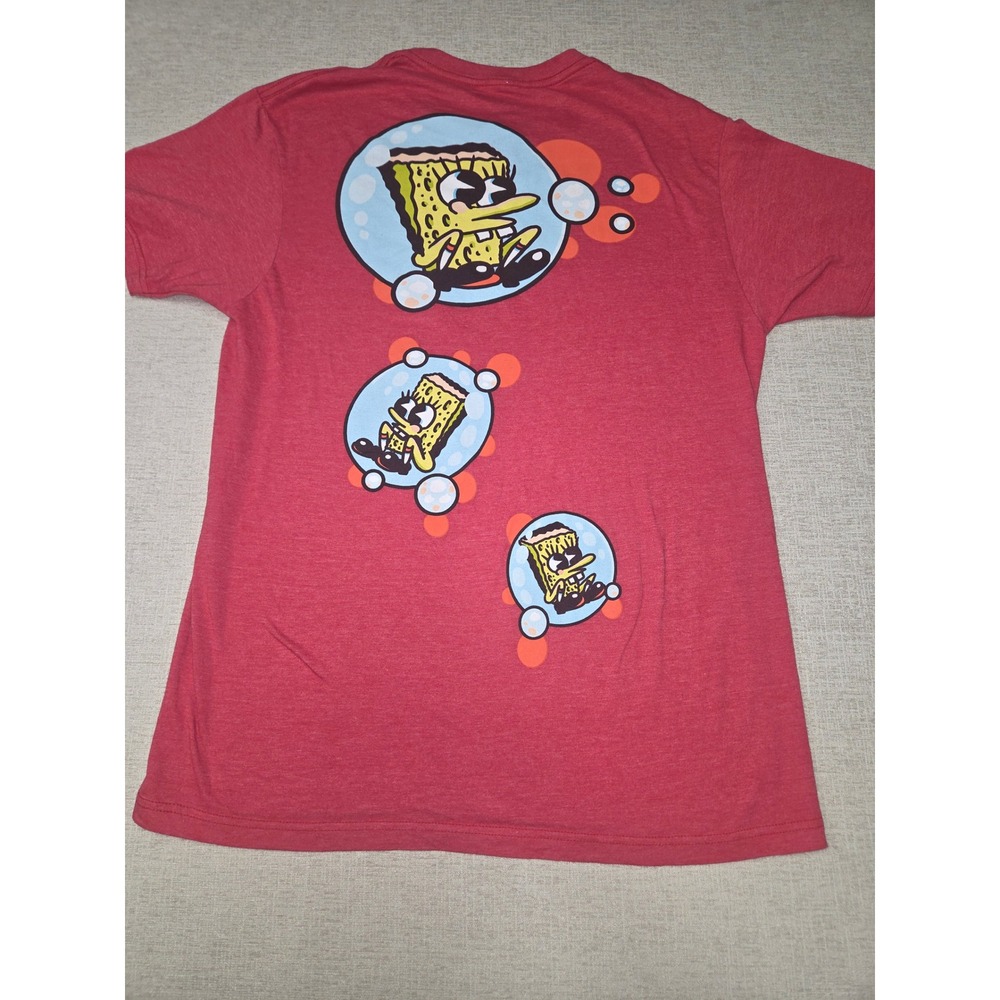Nickelodeon SpongeBob SquarePants Graphic Shirt Adult Large Cartoon Bubble Tee - Picture 6 of 7